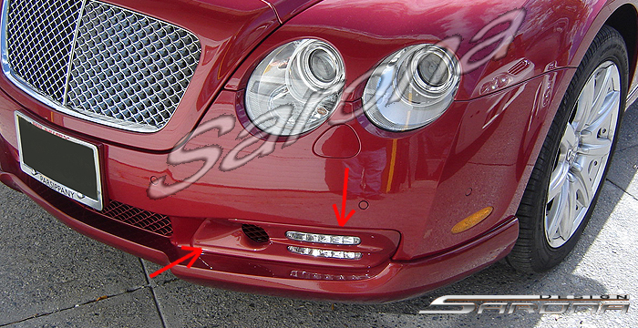 Custom Bentley GTC  Coupe & Convertible Fog Lights (2003 - 2009) - $850.00 (Part #BT-005-FL)